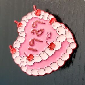 Taylor Swift (1989) Cake inspired Enamel Pin